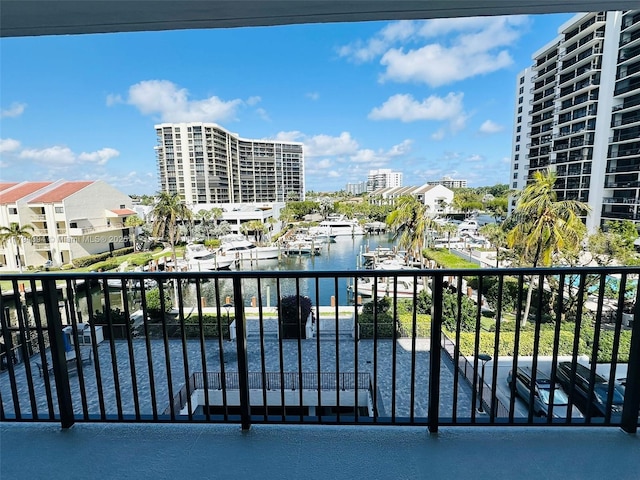 4750 S Ocean Blvd Unit 401, Highland Beach, FL 33487 - balcony featuring a water view