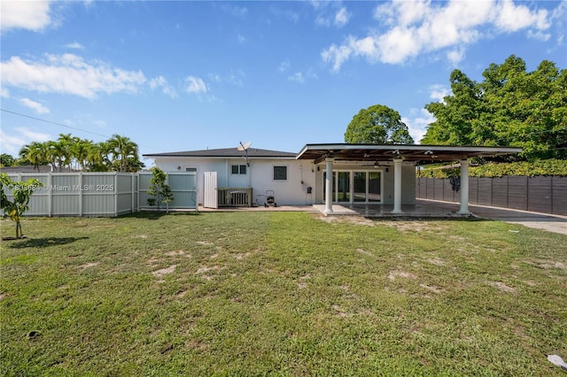 4301 SW 85th Ave, Miami, FL 33155 - back of house featuring a patio and stucco siding