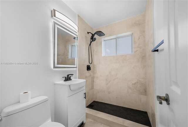 4301 SW 85th Ave, Miami, FL 33155 - full bath featuring toilet, tiled shower, and vanity