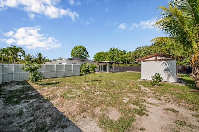 4301 SW 85th Ave, Miami, FL 33155 - view of yard featuring a shed and an outdoor structure