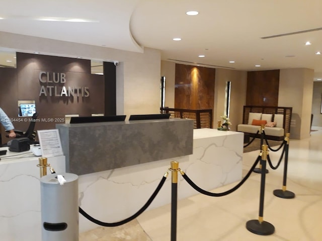 2555 Collins Ave Unit 308, Miami Beach, FL 33140 - reception featuring recessed lighting
