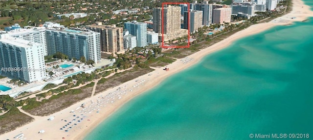 2555 Collins Ave Unit 308, Miami Beach, FL 33140 - view of urban area featuring expansive beach