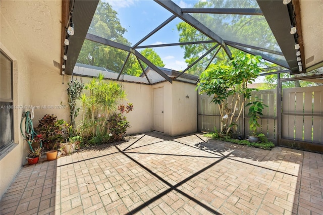 2717 N Carambola Cir N Unit 17101, Coconut Creek, FL 33066 - view of patio featuring a lanai
