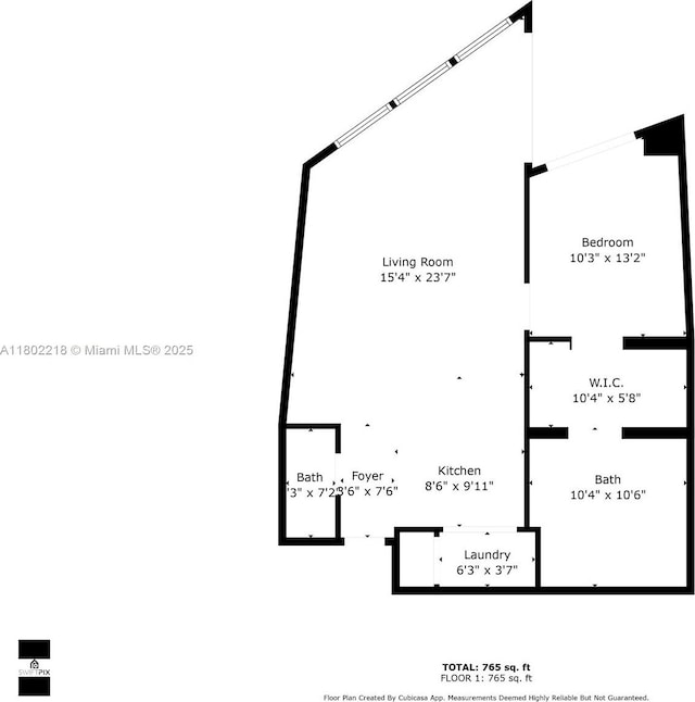 18201 Collins Ave Unit 808, Sunny Isles Beach, FL 33160 - floor plan / room layout