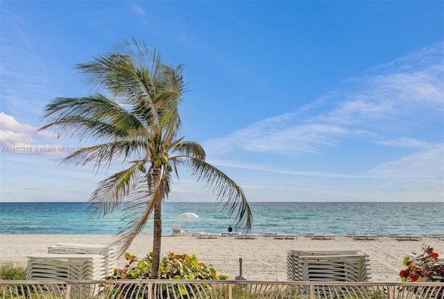 18201 Collins Ave Unit 808, Sunny Isles Beach, FL 33160 - water view featuring local beach