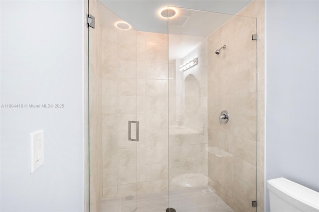 1900 N Bayshore Dr Unit 2512, Miami, FL 33132 - full bathroom featuring toilet and a stall shower