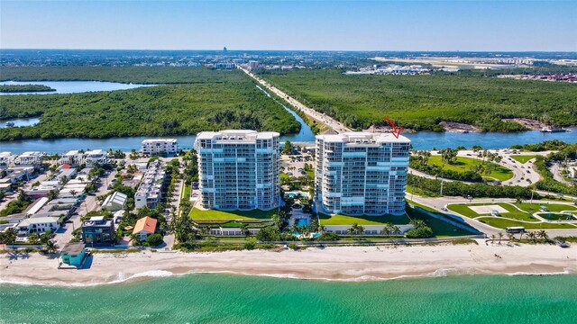 6051 N Ocean Dr Unit Ph5, Hollywood, FL 33019 - bird's eye view of unending shoreline