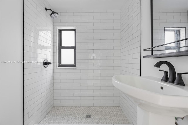 4222 NE 1st Ave, Miami, FL 33137 - full bathroom with a shower stall and a sink