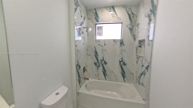 3004 SW 4th St, Lehigh Acres, FL 33976 - bathroom featuring shower / bath combination and toilet