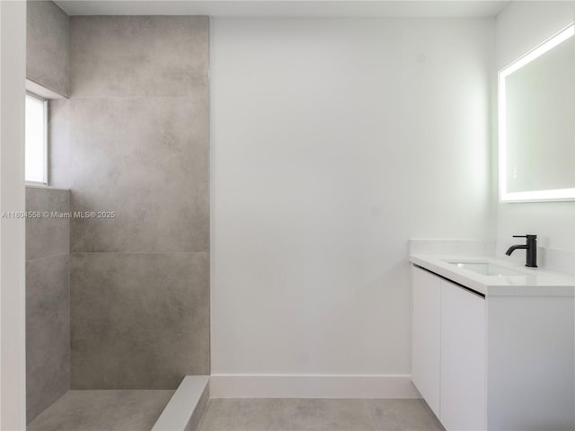 2039 NE 172nd St, North Miami Beach, FL 33162 - full bath with vanity and baseboards