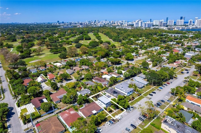 2039 NE 172nd St, North Miami Beach, FL 33162 - aerial overview of property's location featuring a view of skyline