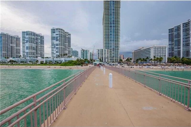 16699 Collins Ave Unit 3601, Sunny Isles Beach, FL 33160 - view of property's community featuring a skyline view and a water view
