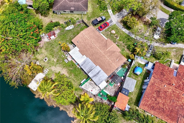 13504 SW 68th Ter, Miami, FL 33183 - bird's eye view of a nearby body of water
