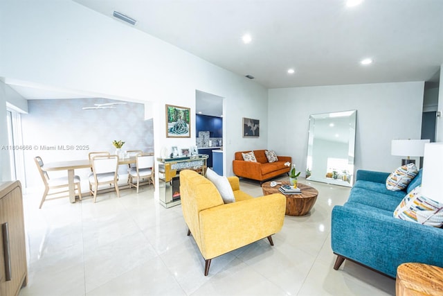 6950 NW 168th St, Hialeah, FL 33015 - living area featuring recessed lighting
