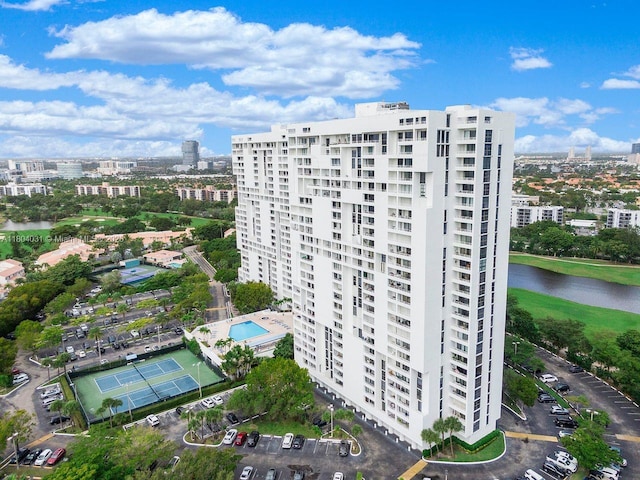 20355 NE 34th Ct Unit 929, Aventura, FL 33180 - view of apartment building / complex featuring a view of city and a water view