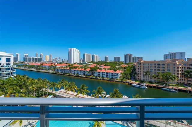 2950 NE 188th St Unit 540, Aventura, FL 33180 - water view with a skyline view