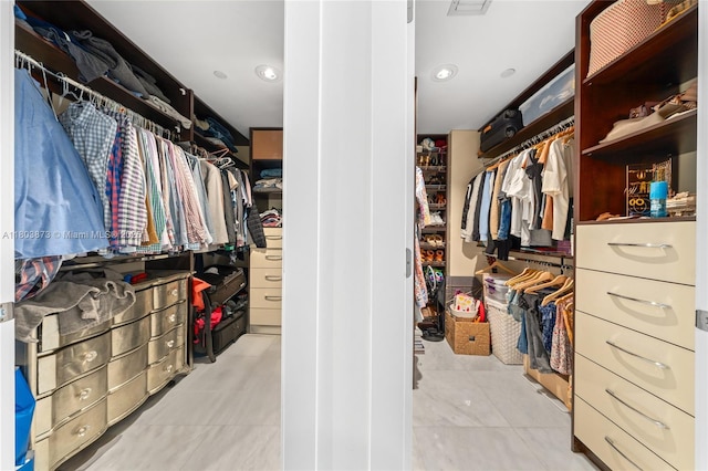 2950 NE 188th St Unit 540, Aventura, FL 33180 - walk in closet with light tile patterned floors