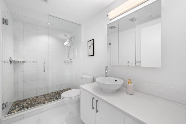 2950 NE 188th St Unit 540, Aventura, FL 33180 - full bath featuring toilet, a shower stall, and vanity