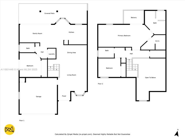 8501 NW 191st St, Hialeah, FL 33015 - home floor plan