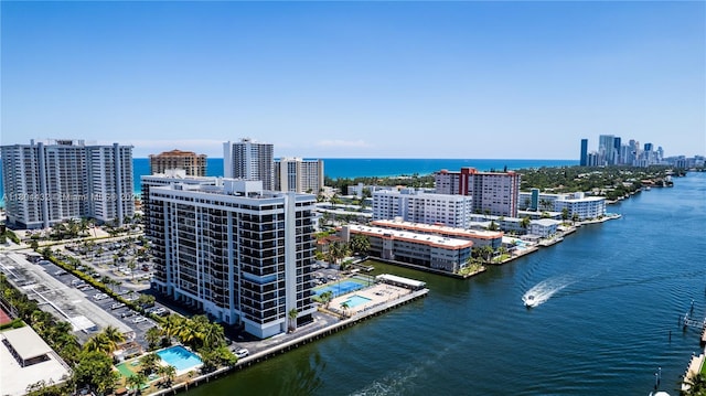 2017 S Ocean Dr Unit 1404, Hallandale Beach, FL 33009 - view of urban area featuring a nearby body of water