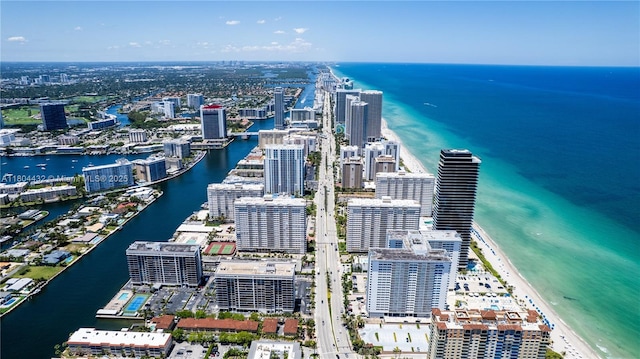 2017 S Ocean Dr Unit 1404, Hallandale Beach, FL 33009 - view of urban area featuring a large body of water