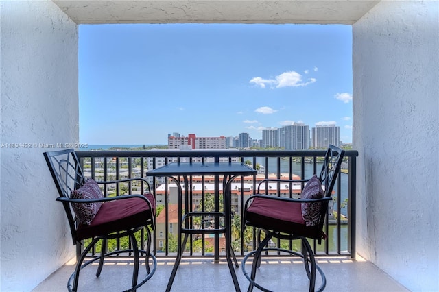 2017 S Ocean Dr Unit 1404, Hallandale Beach, FL 33009 - balcony with a view of city