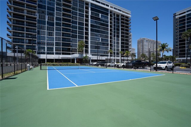 2017 S Ocean Dr Unit 1404, Hallandale Beach, FL 33009 - view of tennis court