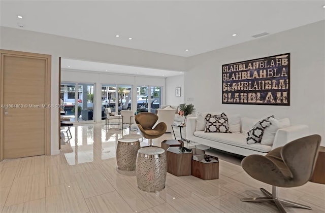 2341 Keystone, North Miami, FL 33181 - living area with recessed lighting
