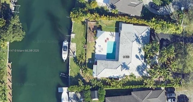 6400 Caballero Blvd, Coral Gables, FL 33146 - aerial overview of property's location featuring a pool area