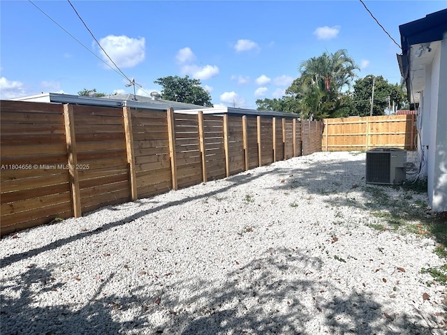2421 N 56th Ter, Hollywood, FL 33021 - fenced backyard featuring cooling unit
