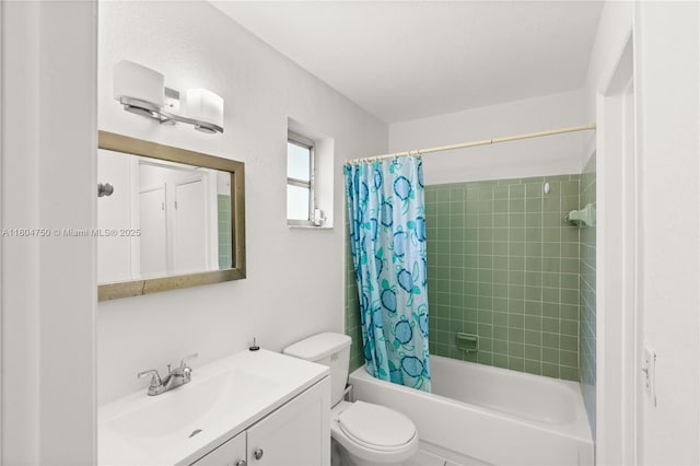1242 Sevilla Ave, Coral Gables, FL 33134 - full bathroom with shower / bath combo, vanity, and toilet