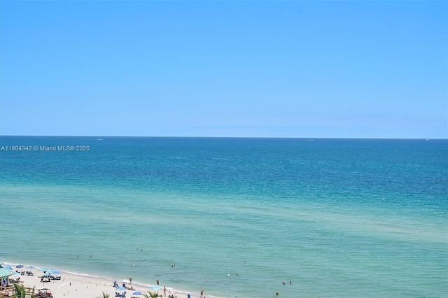 17315 Collins Ave Unit 1008, Sunny Isles Beach, FL 33160 - water view featuring nearby beach