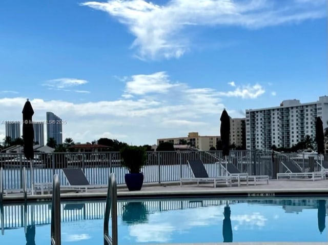 16565 NE 26th Ave Unit 2B, North Miami Beach, FL 33160 - community pool with fence