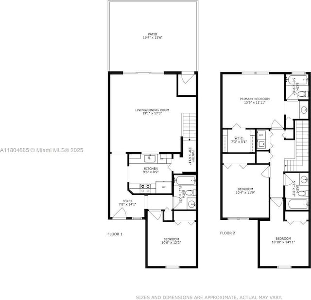 2250 NE 42nd Cir, Homestead, FL 33033 - property floor plan