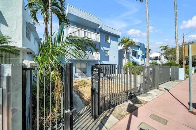 1530 Pennsylvania Ave Unit 203, Miami Beach, FL 33139 - view of property featuring a fenced front yard and a residential view