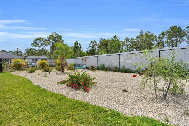 1020 Rush Ave, Lehigh Acres, FL 33972 - view of yard