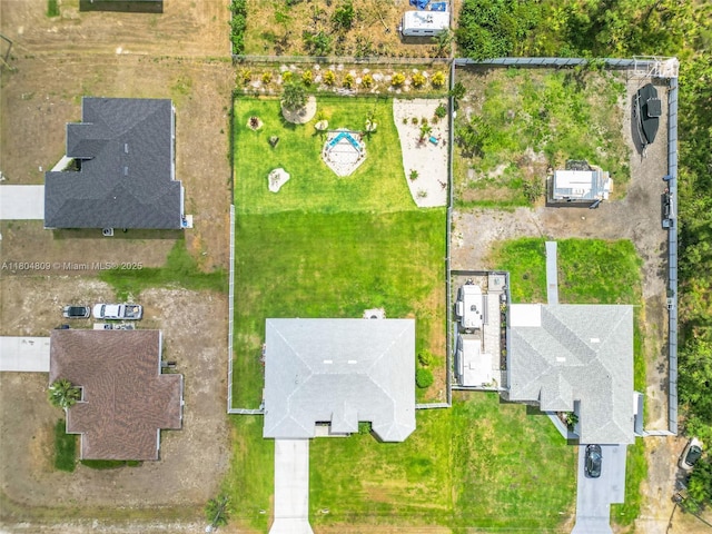 1020 Rush Ave, Lehigh Acres, FL 33972 - bird's eye view