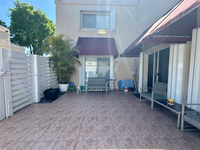 14367 SW 96th Ln, Miami, FL 33186 - view of patio featuring fence