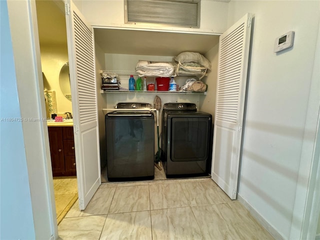 14367 SW 96th Ln, Miami, FL 33186 - clothes washing area featuring washer and dryer