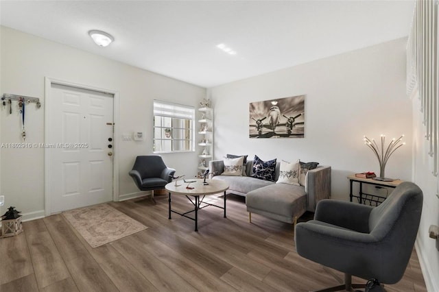 922 SW 148th Pl, Miami, FL 33194 - living area featuring wood finished floors