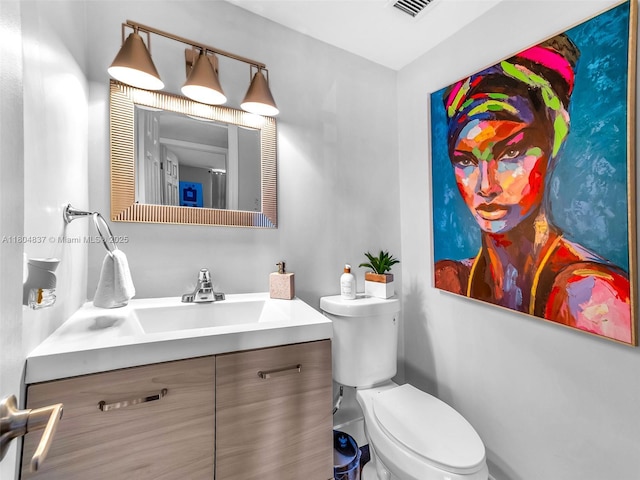 3800 Hillcrest Dr Unit 907, Hollywood, FL 33021 - bathroom with toilet and vanity
