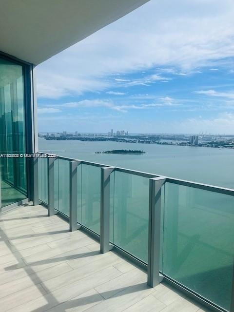 2900 NE 7th Ave Unit 3209, Miami, FL 33137 - balcony featuring a water view