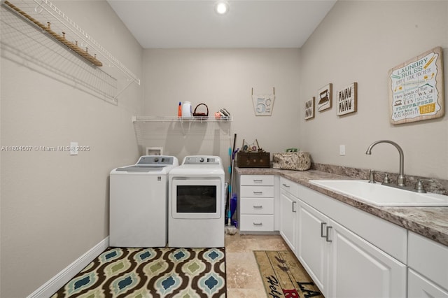 3324 Miller Ave, Lake Placid, FL 33852 - laundry room featuring washing machine and clothes dryer, cabinet space, and recessed lighting
