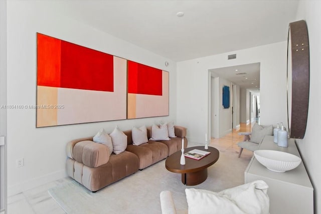 700 NE 26th Ter Unit 3903, Miami, FL 33137 - living room with baseboards