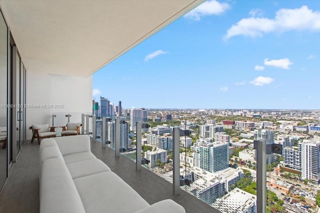 700 NE 26th Ter Unit 3903, Miami, FL 33137 - balcony with a city view