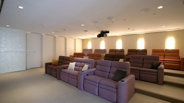 700 NE 26th Ter Unit 3903, Miami, FL 33137 - home theater featuring carpet