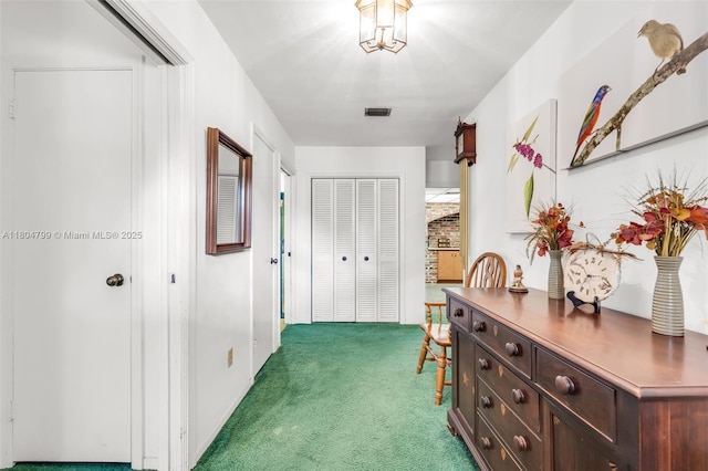 21800 SW 152nd Ave, Miami, FL 33170 - hall with carpet flooring and baseboards
