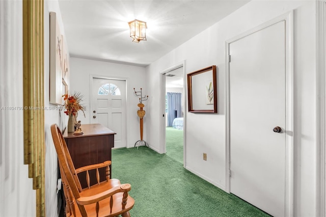 21800 SW 152nd Ave, Miami, FL 33170 - foyer with carpet floors