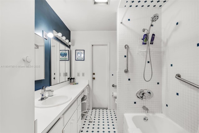 21800 SW 152nd Ave, Miami, FL 33170 - bathroom featuring vanity and washtub / shower combination