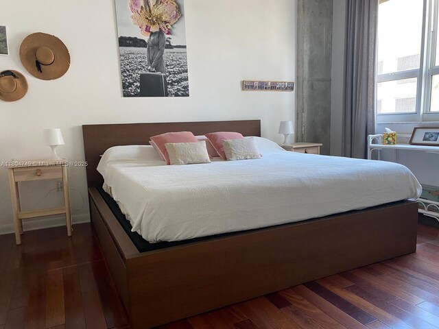 2001 Biscayne Blvd Unit 2306, Miami, FL 33137 - bedroom with wood-type flooring